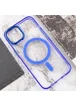 Чехол TPU Iris with MagSafe для Apple iPhone 15 (6.1") Синий