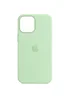 Чехол Silicone Case Full Protective (AA) для Apple iPhone 15 (6.1") Зеленый / Pistachio