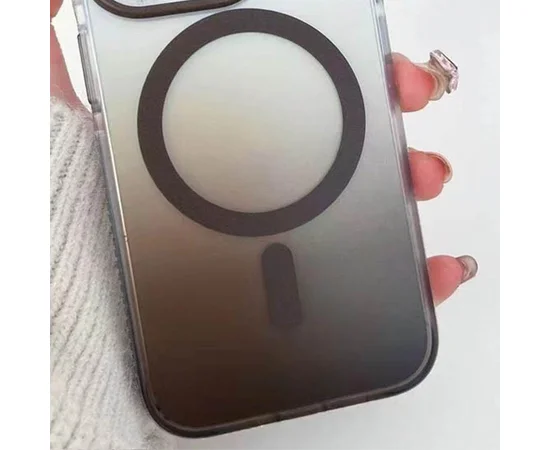Чехол TPU+PC Phantom with MagSafe для Apple iPhone 15 (6.1") Grey