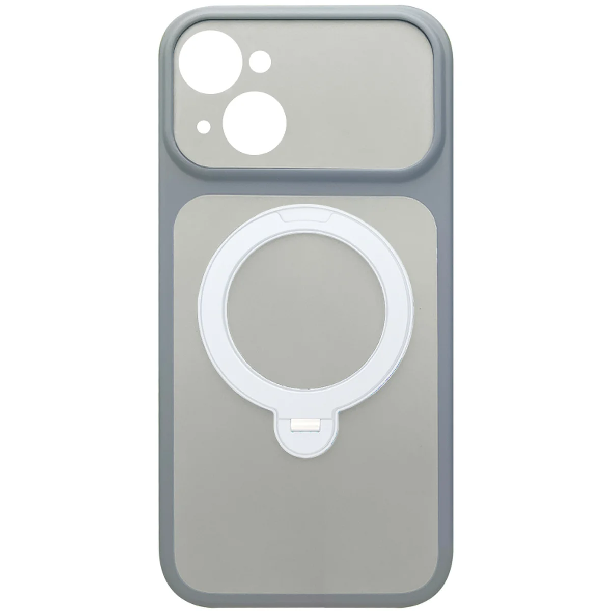 Чехол Ummi Full Camera with MagSafe HQ Ring для Apple iPhone 15 (6.1") Grey