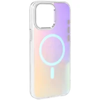 Чохол TPU Lunar Glow (MagFit) для Apple iPhone 15 (6.1") Silver White