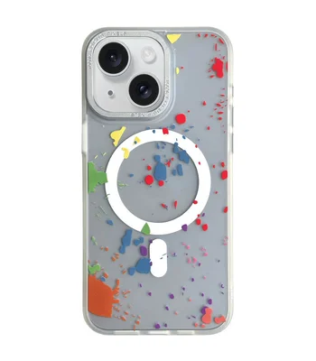 Чехол TPU+PC Flush with MagSafe для Apple iPhone 15 (6.1") White