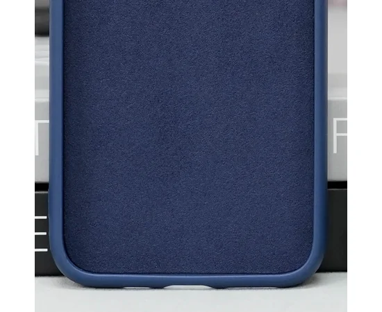 Чохол TPU+Glass Sapphire Midnight with MagSafe для Apple iPhone 15 (6.1") Синій / Deep navy