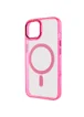 Чохол TPU Iris with MagSafe для iPhone 15 (6.1") Малиновий