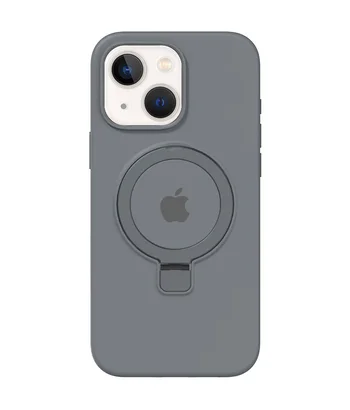 Чохол Silicone Case Full Protective with Ring для Apple iPhone 15 (6.1") Grey Чохол Silicone Case Full Protective with Ring для Apple iPhone 15 (6.1") Grey