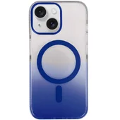 Чехол TPU+PC Phantom with MagSafe для Apple iPhone 15 (6.1") Blue