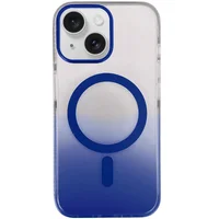 Чехол TPU+PC Phantom with MagSafe для Apple iPhone 15 (6.1") Blue
