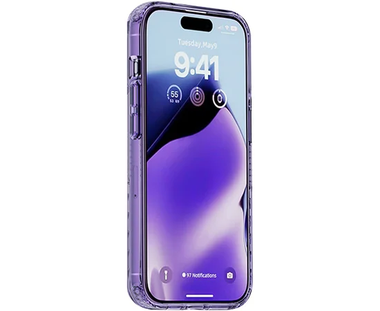 Чохол TPU+PC Multi-Color для Apple iPhone 15 (6.1") Purple