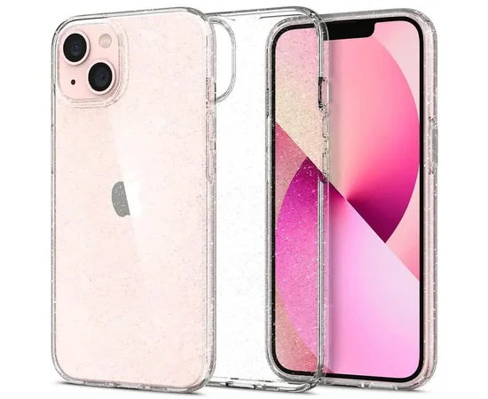 TPU чехол Molan Cano Jelly Sparkle для Apple iPhone 15 (6.1") Прозрачный