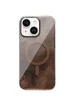 Чехол TPU Shiny Mountain (MagFit) для Apple iPhone 15 (6.1") Chocolate
