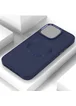 TPU чехол Bonbon Metal Style with MagSafe для Apple iPhone 15 (6.1") Синий / Cosmos Blue