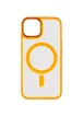 Чехол TPU Iris with MagSafe для Apple iPhone 15 (6.1") Оранжевый