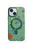 Чехол TPU+PC Flush with MagSafe для Apple iPhone 15 (6.1") Dark green