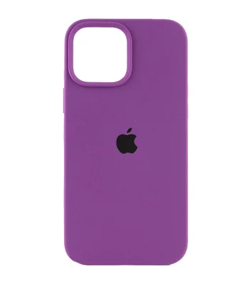 Чохол Silicone Case Full Protective (AA) для Apple iPhone 15 (6.1") Фіолетовий / Grape