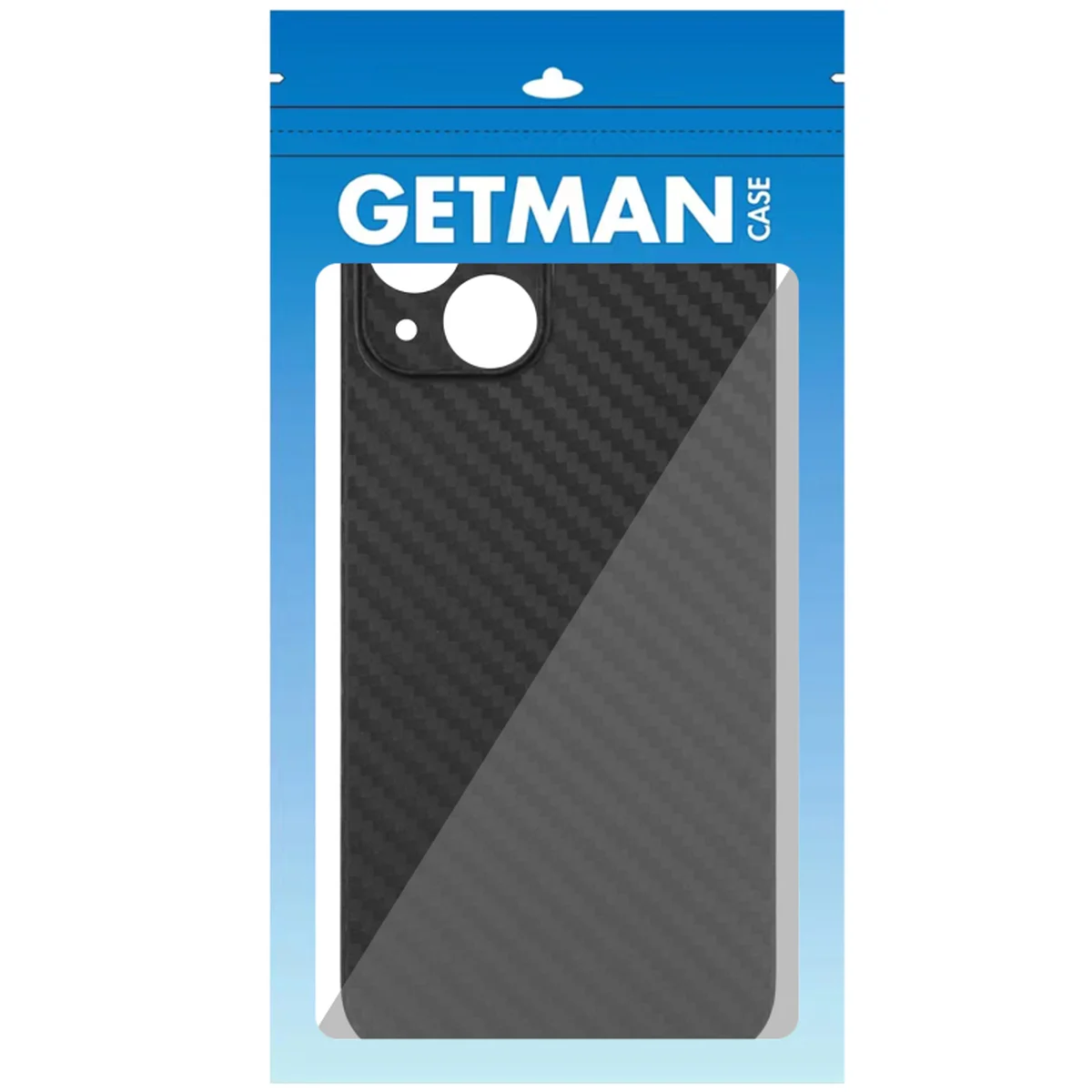 Чехол Getman Carbon Ultra Slim для Apple iPhone 15 (6.1") Black