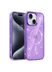 Чохол TPU Eclipse Sparkle (MagFit) для Apple iPhone 15 (6.1") Purple