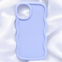 Чохол TPU Ripple для Apple iPhone 15 (6.1") Lilac Blue