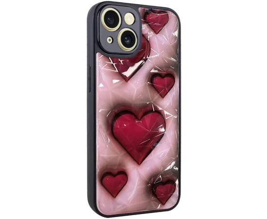 TPU+PC чохол Prisma Plushie для Apple iPhone 15 (6.1") Hearts
