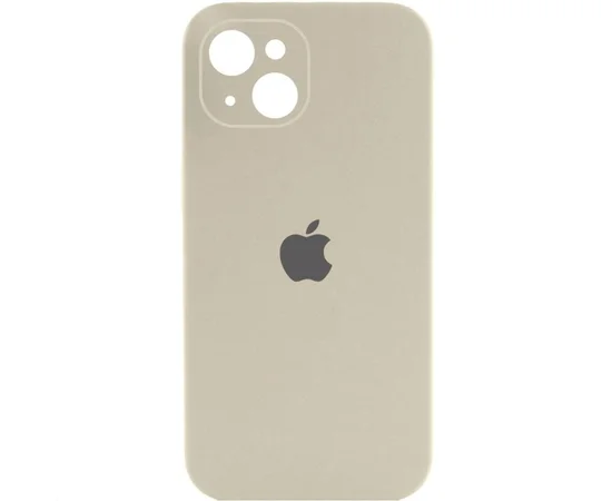 Чохол Silicone Case Full Camera Protective (AA) Apple iPhone 15 (6.1") Бежевий / Antique White