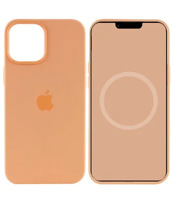 Чохол Silicone case (AAA) full with Magsafe and Animation для Apple iPhone 15 (6.1") Помаранчевий / Orange Sorbet Чохол Silicone case (AAA) full with Magsafe and Animation для Apple iPhone 15 (6.1") Помаранчевий / Orange Sorbet