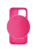 Чехол Silicone Case Full Protective (AA) для Apple iPhone 15 (6.1") Розовый / Barbie pink