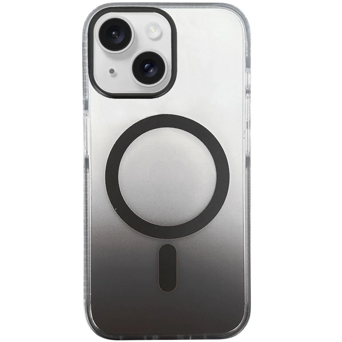 Чехол TPU+PC Phantom with MagSafe для Apple iPhone 15 (6.1") Grey
