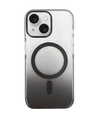 Чохол TPU+PC Phantom with MagSafe для Apple iPhone 15 (6.1") Grey Чохол TPU+PC Phantom with MagSafe для Apple iPhone 15 (6.1") Grey