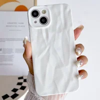 Чехол TPU Texture для Apple iPhone 15 (6.1") White