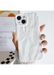 Чехол TPU Texture для Apple iPhone 15 (6.1") White