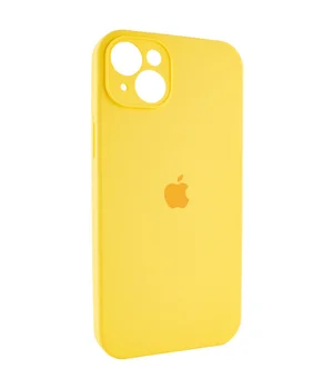 Чохол Silicone Case Full Camera Protective (AA) Apple iPhone 15 (6.1") Жовтий / Yellow