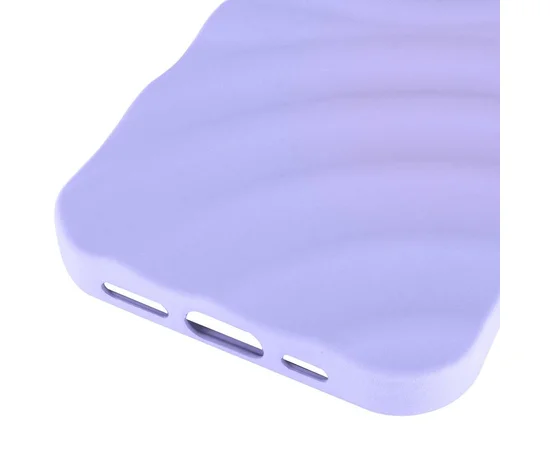 Чехол TPU MonoWave для Apple iPhone 15 (6.1") Light Blue