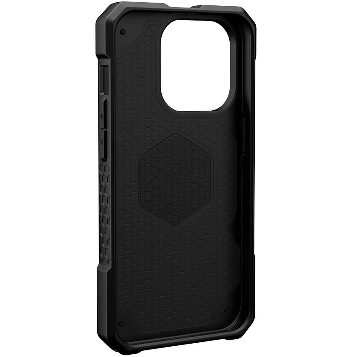 Ударопрочный чехол UAG Monarch Pro with MagSafe Leather для Apple iPhone 15 (6.1") Черный
