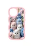 Чехол TPU Cloudy Pictures для Apple iPhone 15 (6.1") Kittens