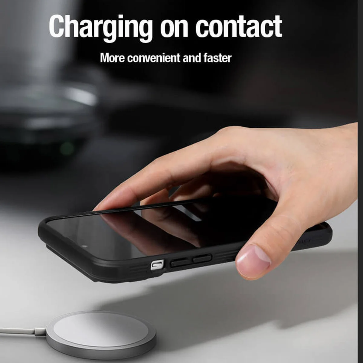 Карбоновая накладка Nillkin CamShield Pro Magnetic для Apple iPhone 15 (6.1") Black