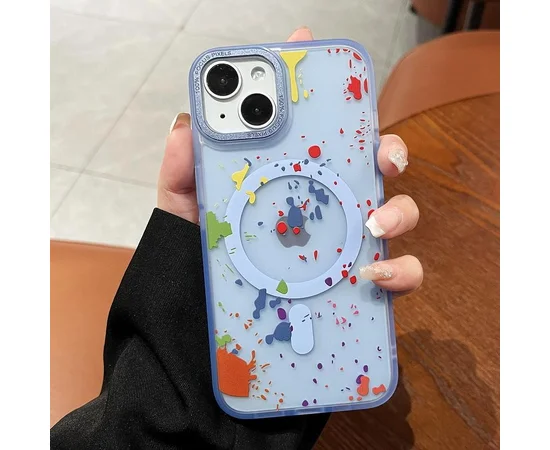 Чехол TPU+PC Flush with MagSafe для Apple iPhone 15 (6.1") Lazure