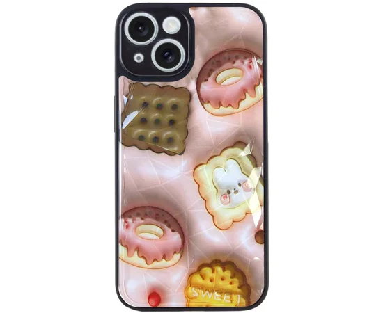 TPU+PC чехол Prisma Fluffie для Apple iPhone 15 (6.1") Sweet