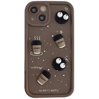 Чехол TPU Toys Case для Apple iPhone 15 (6.1") Brown / Always Happy