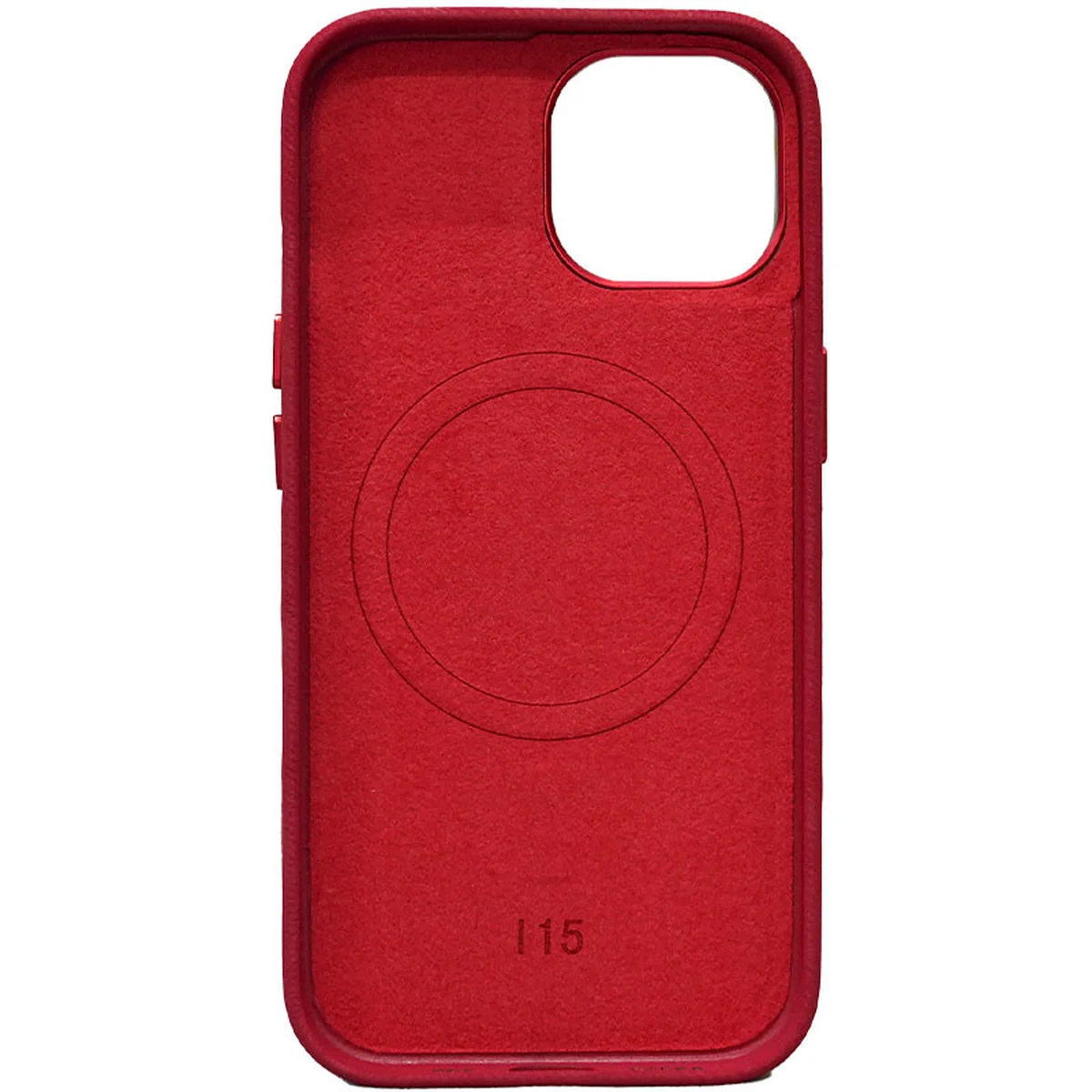 Чехол Denim with MagSafe для Apple iPhone 15 (6.1") Red