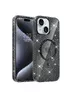 Чехол TPU Eclipse Sparkle (MagFit) для Apple iPhone 15 (6.1") Black