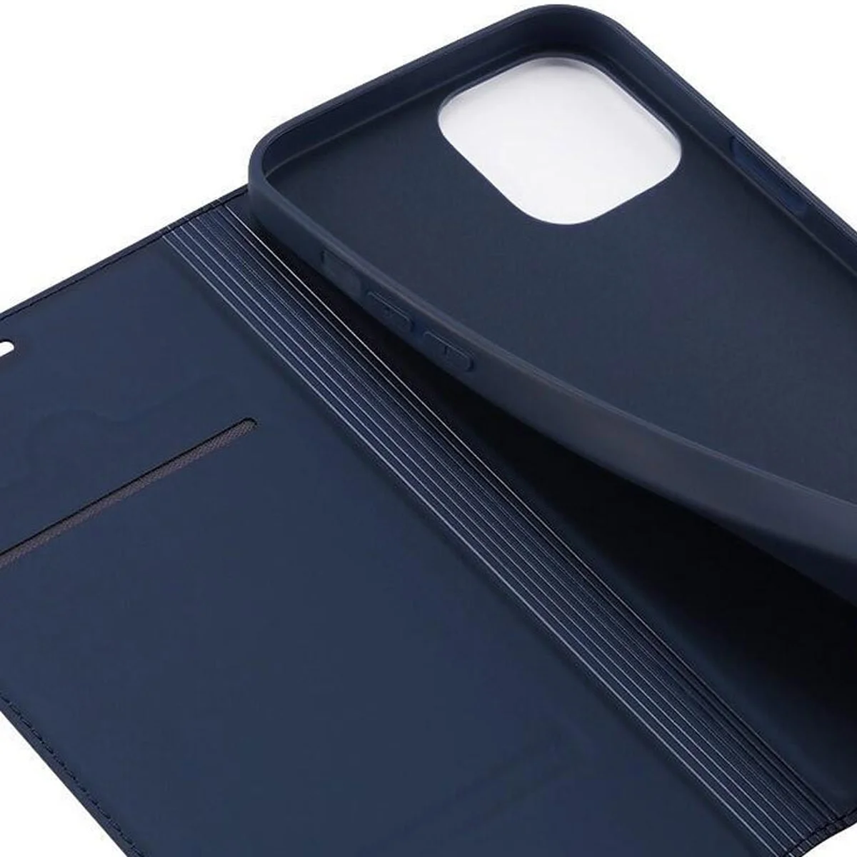 Чохол-книжка Dux Ducis з кишенею для візиток для Apple iPhone 15 (6.1") Синій