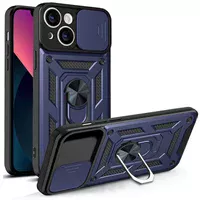 Чохол Ummi Camshield Serge Ring для Apple iPhone 15 (6.1") Синій / Navy