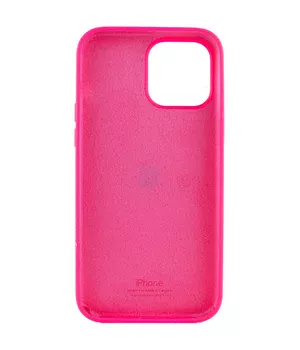 Чохол Silicone Case Full Protective (AA) Apple iPhone 15 (6.1") Рожевий / Barbie pink