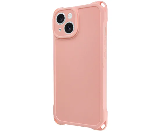 Чехол TPU CrossBody with straps для Apple iPhone 15 (6.1") Pink