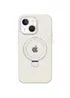 Чохол Silicone Case Full Protective with Ring для Apple iPhone 15 (6.1") White