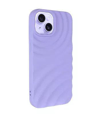 Чохол TPU MonoWave для Apple iPhone 15 (6.1") Light Blue