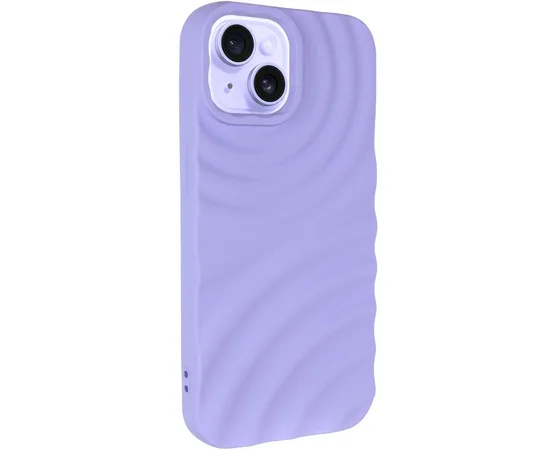 Чохол TPU MonoWave для Apple iPhone 15 (6.1") Light Blue