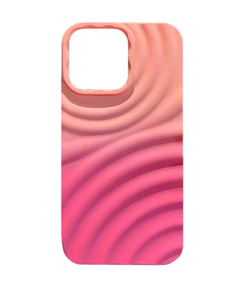 Чохол TPU ColorWave для Apple iPhone 15 (6.1") Peach / Pink