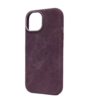 Чохол Denim with MagSafe для Apple iPhone 15 (6.1") Deep Purple