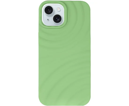 Чохол TPU MonoWave для Apple iPhone 15 (6.1") Light Green