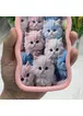 Чехол TPU Cloudy Pictures для Apple iPhone 15 (6.1") Kittens